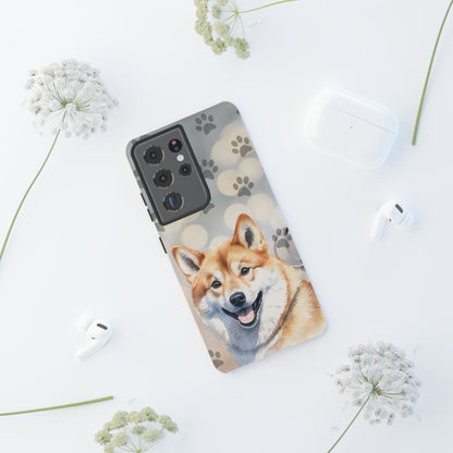 Shiba Inu Phone Case by Tough Cases (Apple iPhone, Samsung Galaxy, and Google Pixel)
