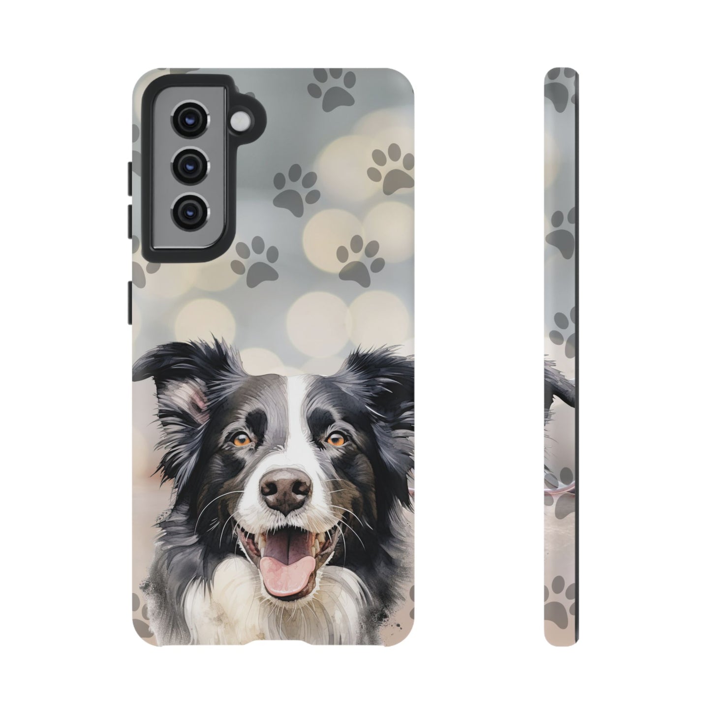 Border Collie Phone Case by Tough Cases (Apple iPhone, Samsung Galaxy, and Google Pixel)