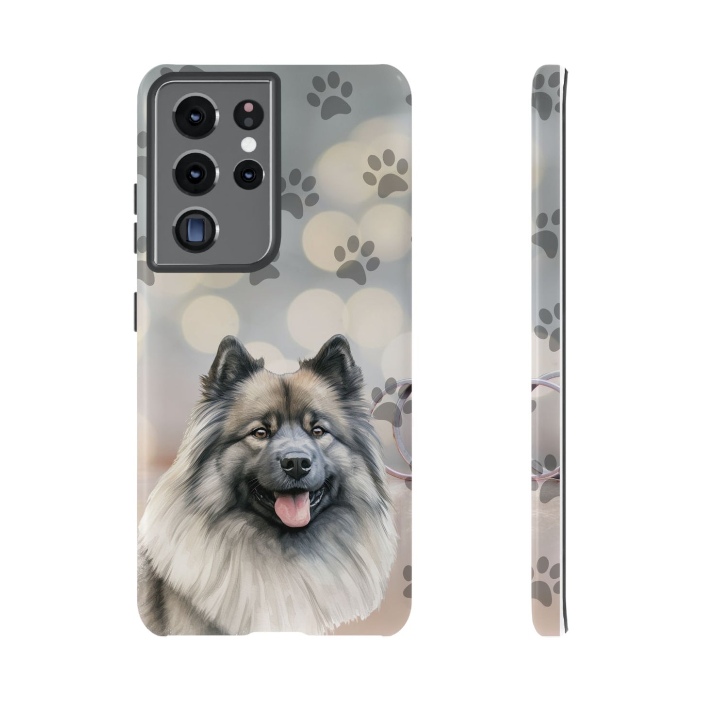 Keeshond Phone Case by Tough Cases ( Apple iPhone, Samsung Galaxy, and Google Pixel)