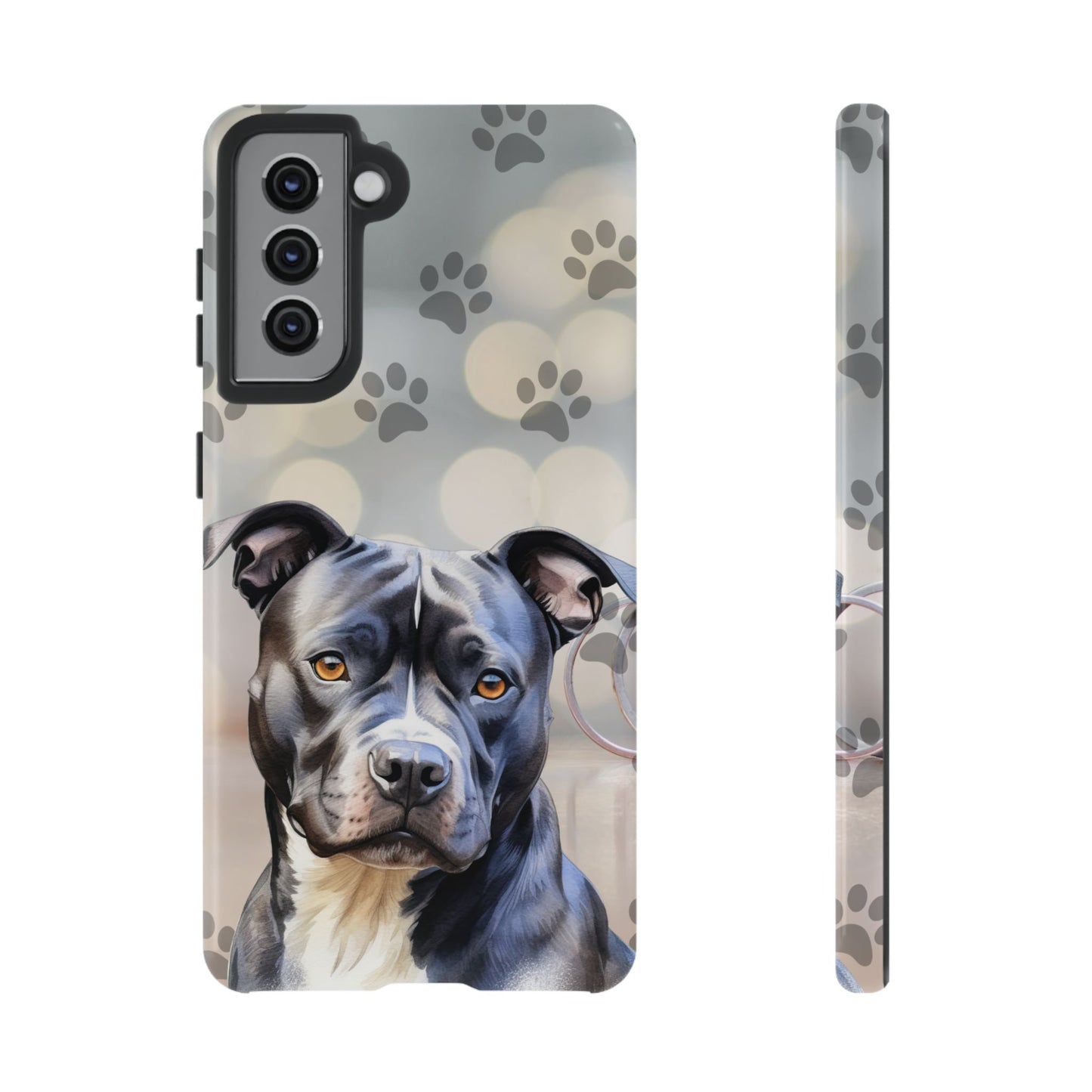 Staffordshire Bull Terrier by Tough Cases (Apple iPhone, Samsung Galaxy, and Google Pixel)