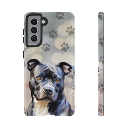 Staffordshire Bull Terrier by Tough Cases (Apple iPhone, Samsung Galaxy, and Google Pixel)