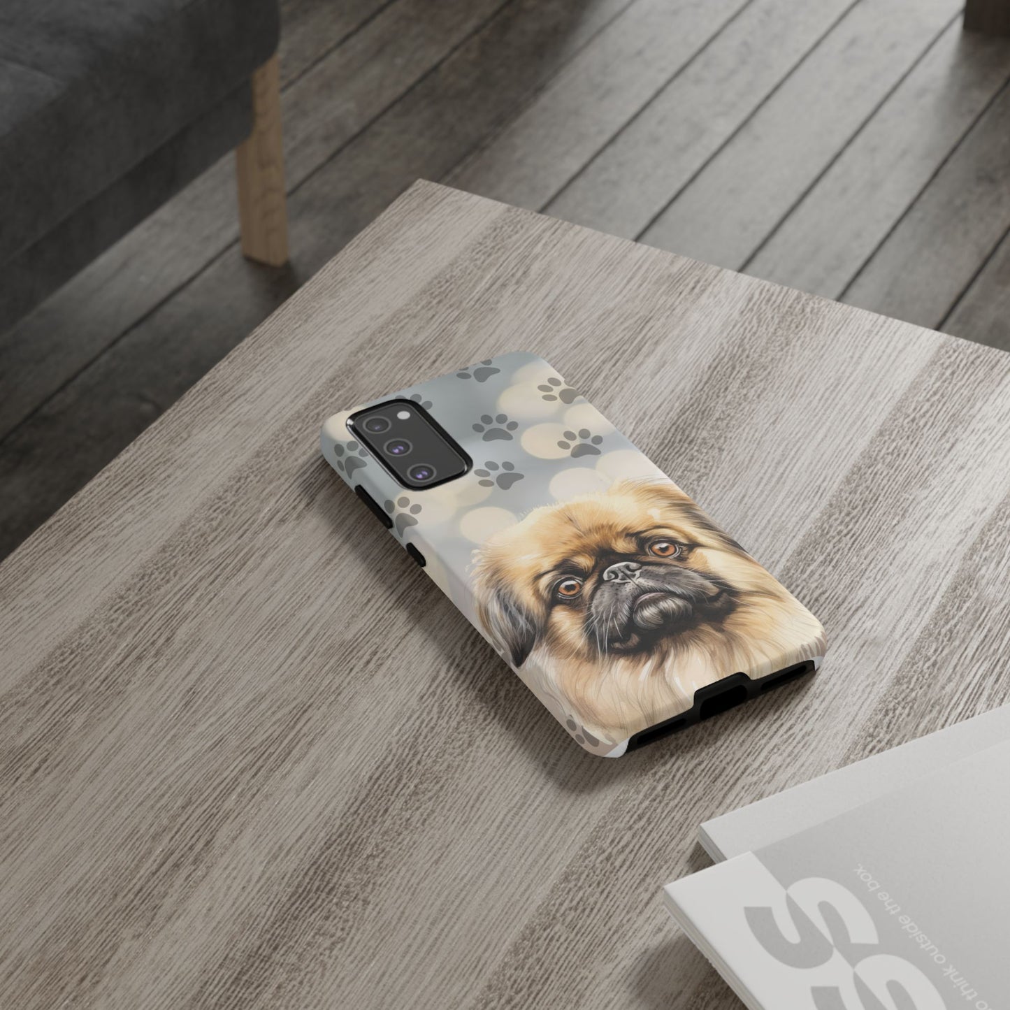 Pekingese by Tough Cases (Apple iPhone, Samsung Galaxy, and Google Pixel devices)