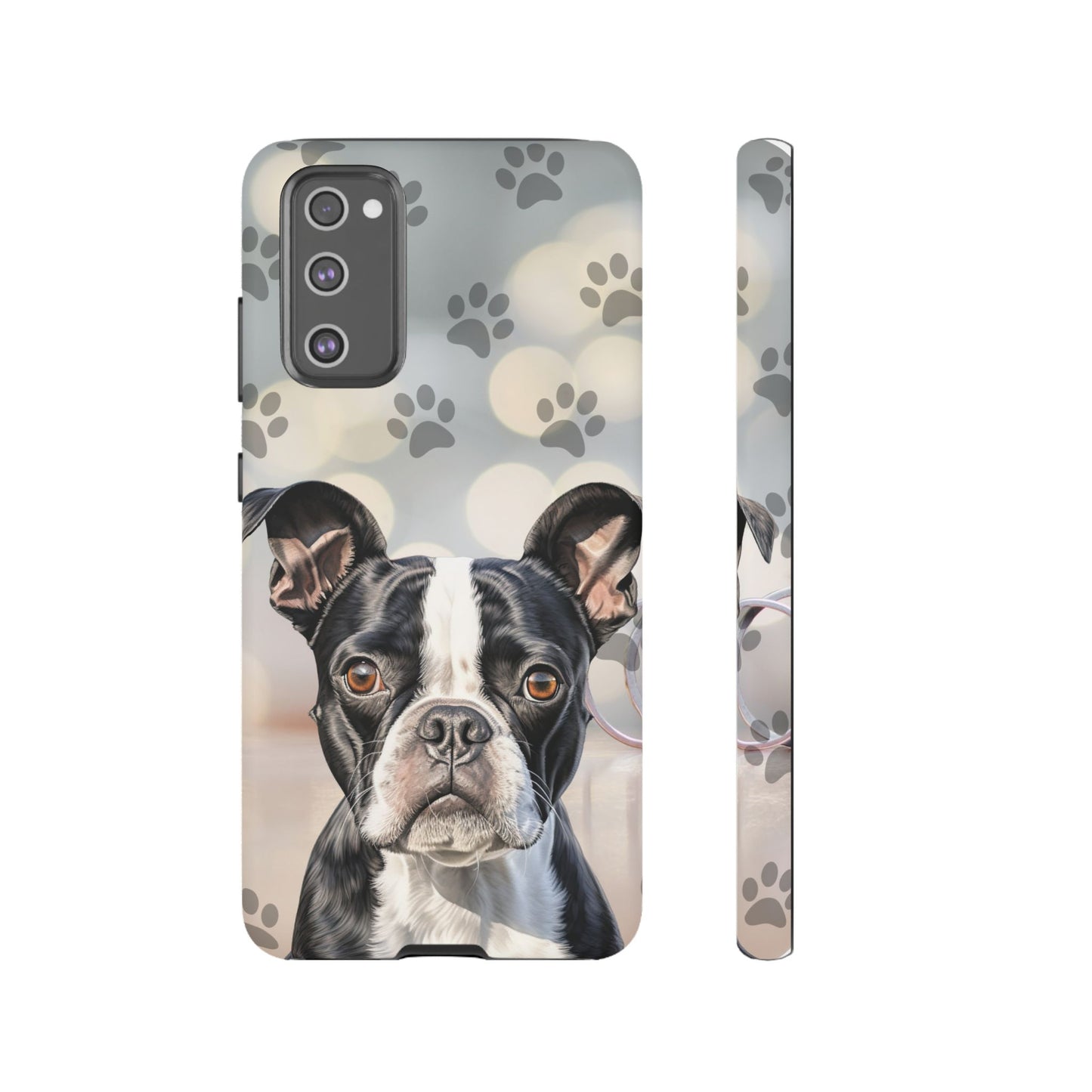 Boston Terrier Phone Case by Tough Cases (Apple iphone, Samsung galaxy, Google Pixel) Boston Terrier