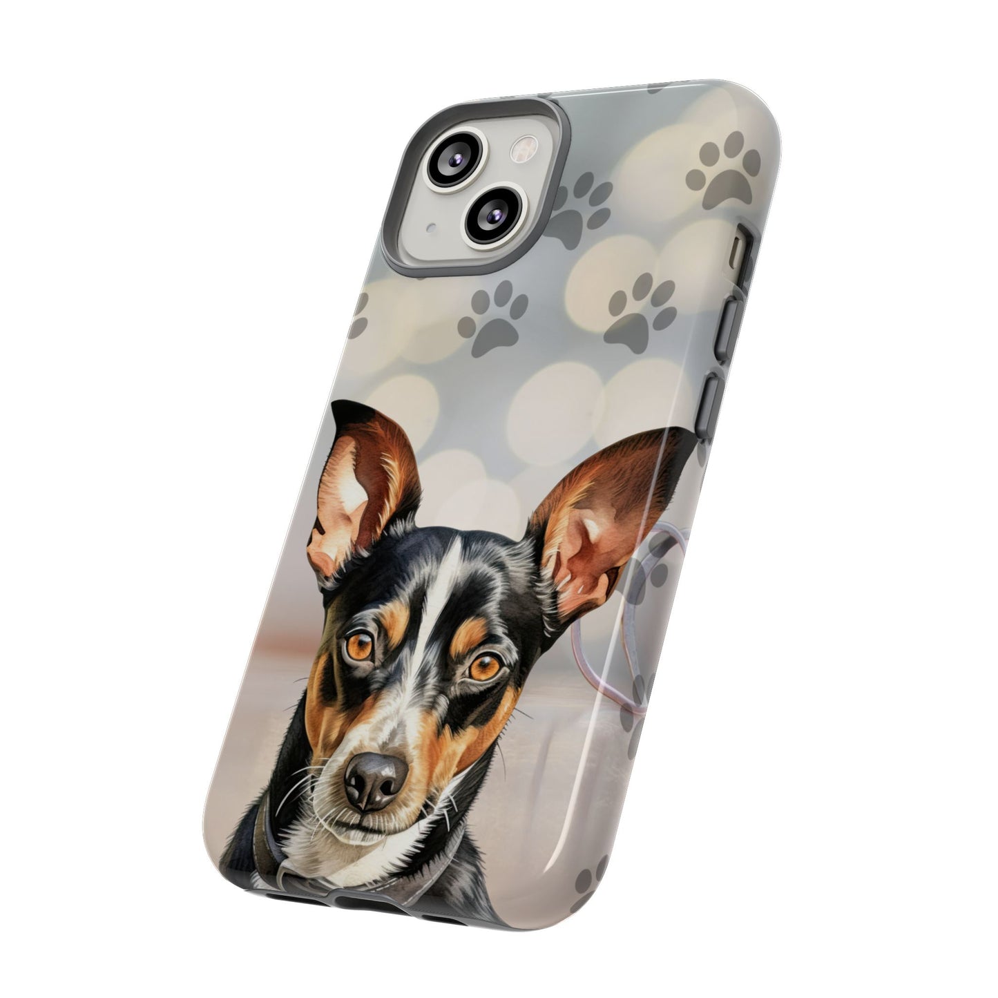 Rat Terrier by Tough Cases a (Apple iPhone, Samsung Galaxy, and Google Pixel)