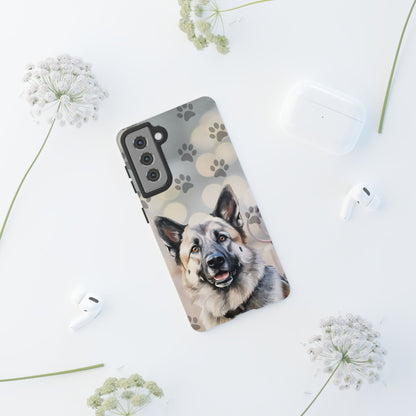 Norwegian Elkhound by Tough Cases (Apple iPhone, Samsung Galaxy, and Google Pixel)