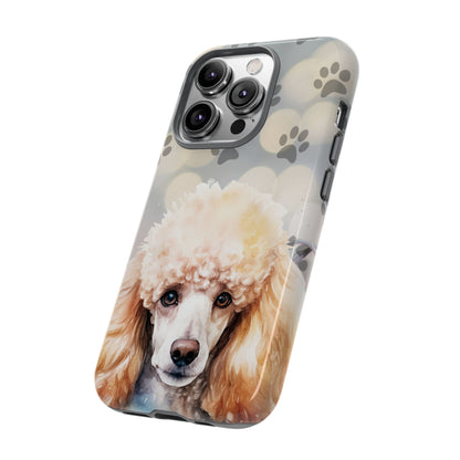 Poodle Phone Case by Tough Cases (Apple iPhone, Samsung Galaxy, and Google Pixel )