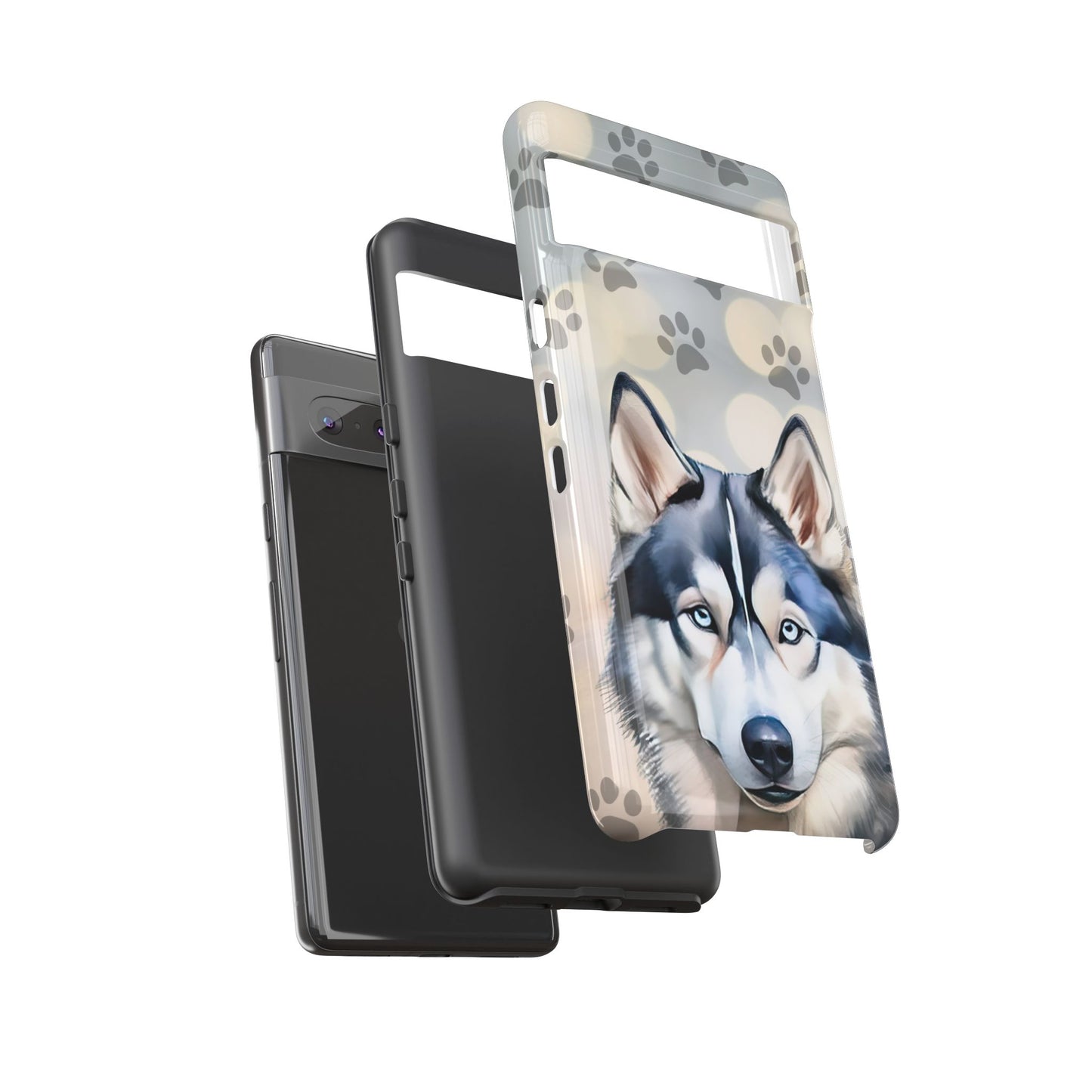 Siberian Husky Phone Cases by Tough Cases (Apple iPhone, Samsung Galaxy, and Google Pixel)