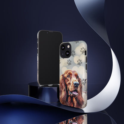 Irish Setter Phone Case by Tough Cases (Apple iPhone, Samsung Galaxy, and Google Pixel)