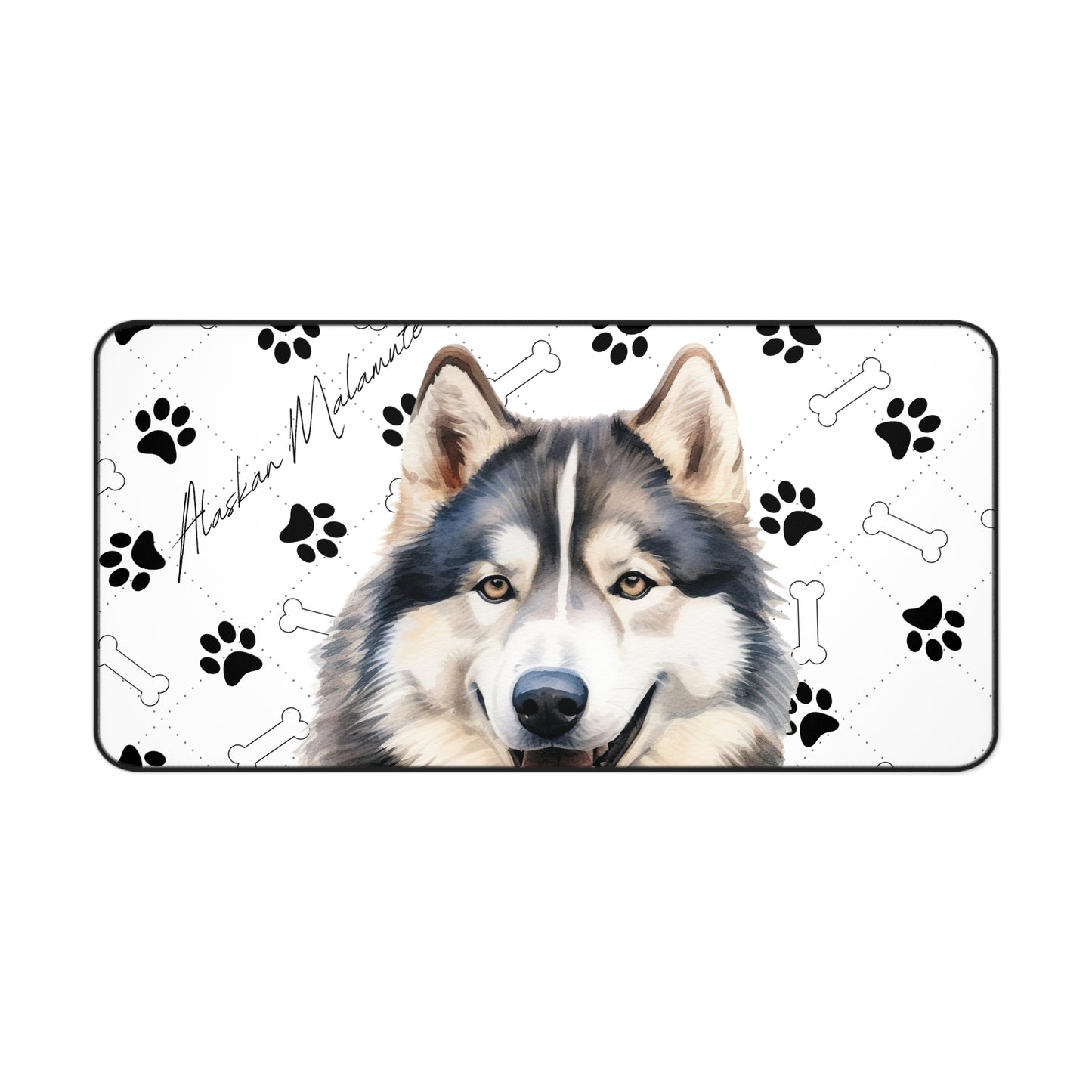 Alaskan Malamute Desk Mat