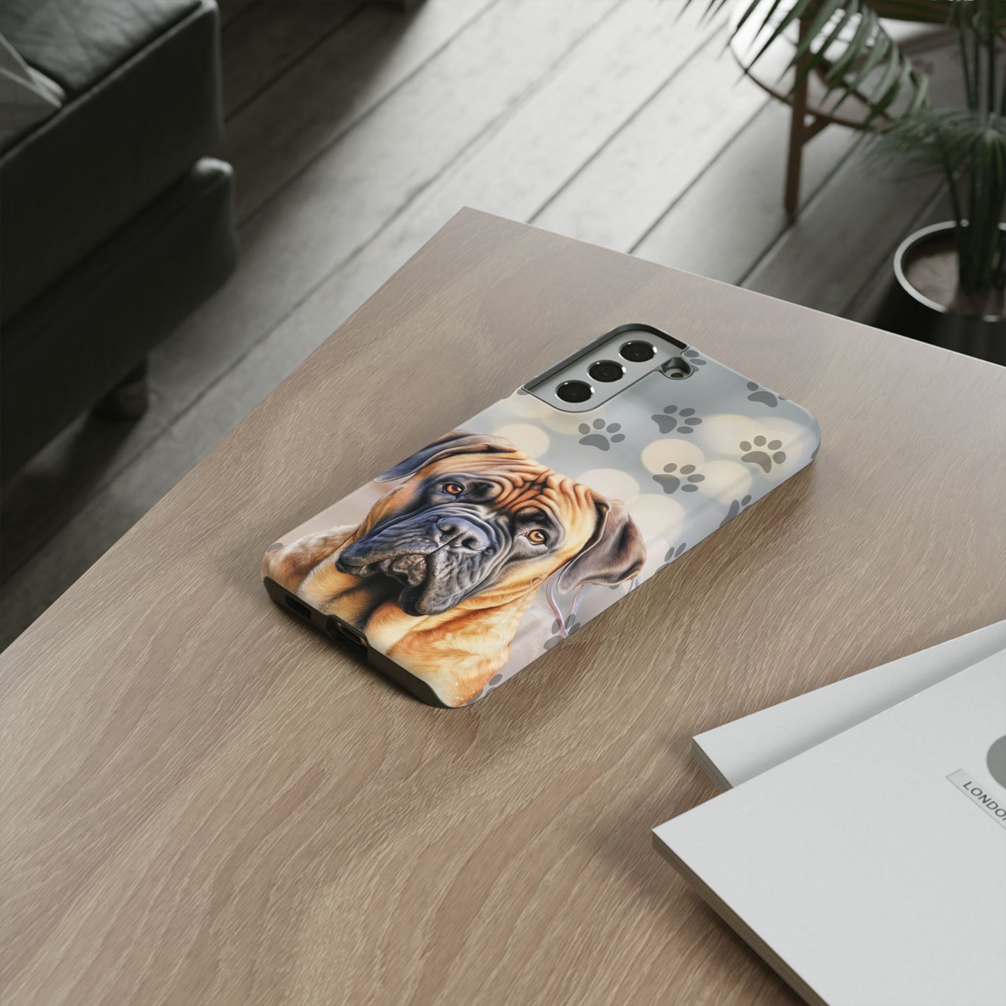 Bull Mastiff Phone Case by Tough Cases (Apple iPhone, Samsung Galaxy, and Google Pixel)