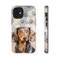 Dachshund Phone Case by Tough Cases (Apple iPhone, Samsung Galaxy, and Google Pixel)