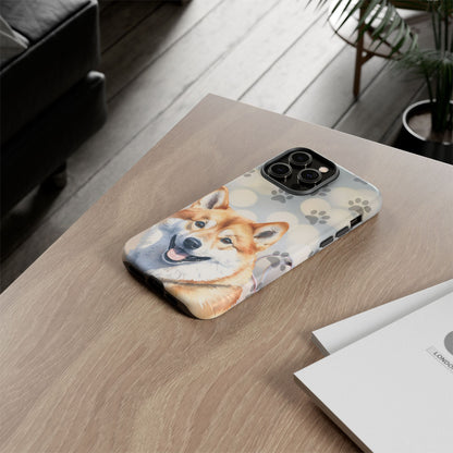 Shiba Inu Phone Case by Tough Cases (Apple iPhone, Samsung Galaxy, and Google Pixel)