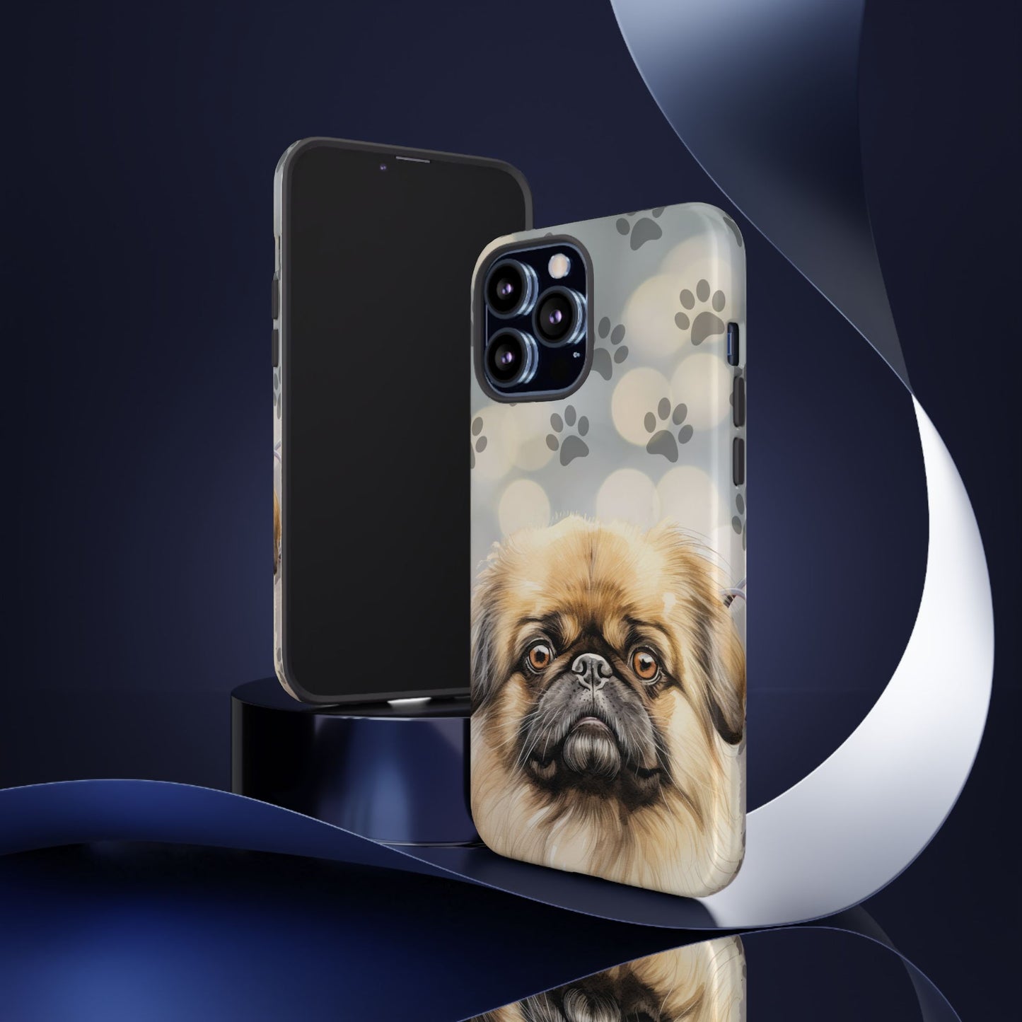 Pekingese by Tough Cases (Apple iPhone, Samsung Galaxy, and Google Pixel devices)