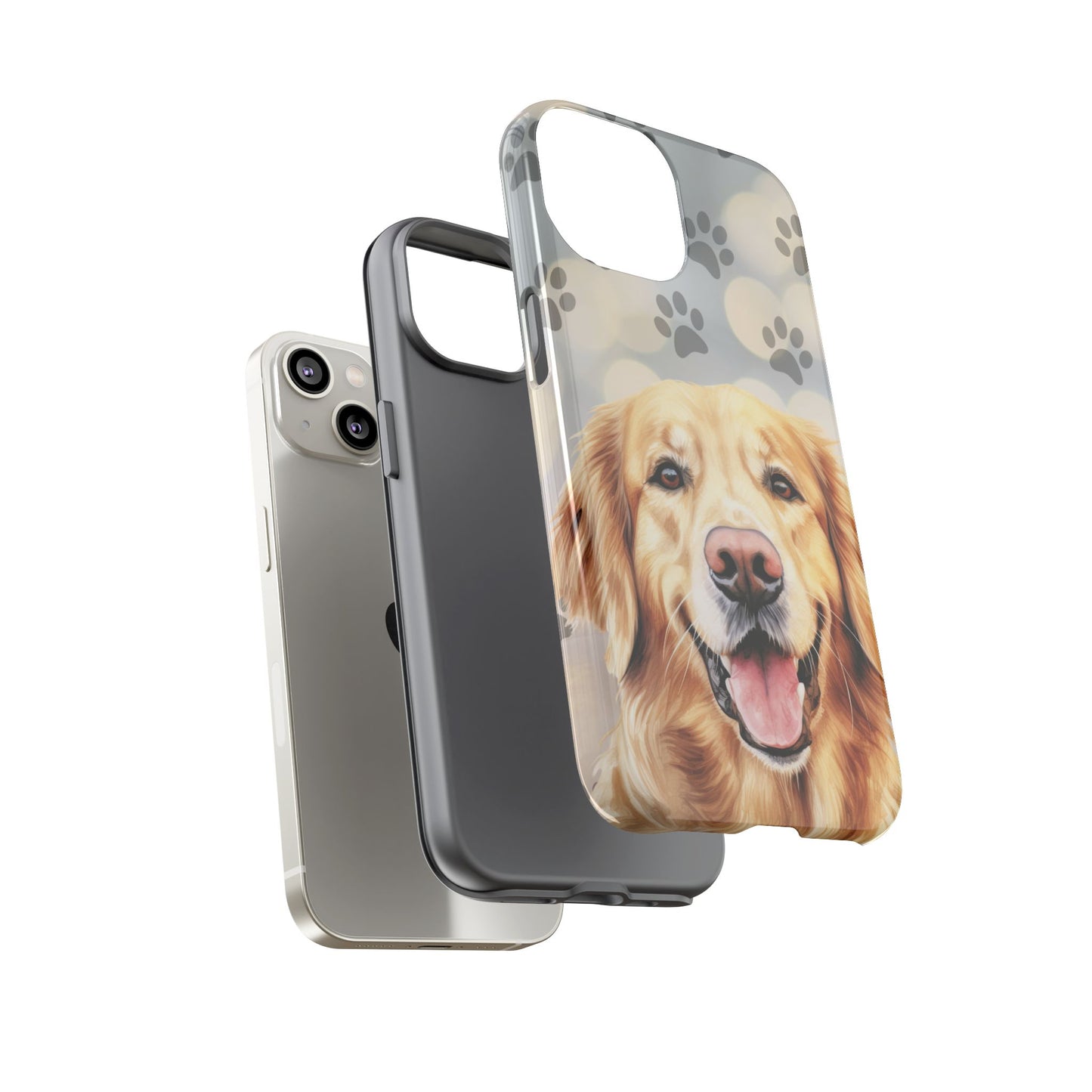 Golden Retriever Phone Case by Tough Cases (Apple iPhone, Samsung Galaxy, and Google Pixel)