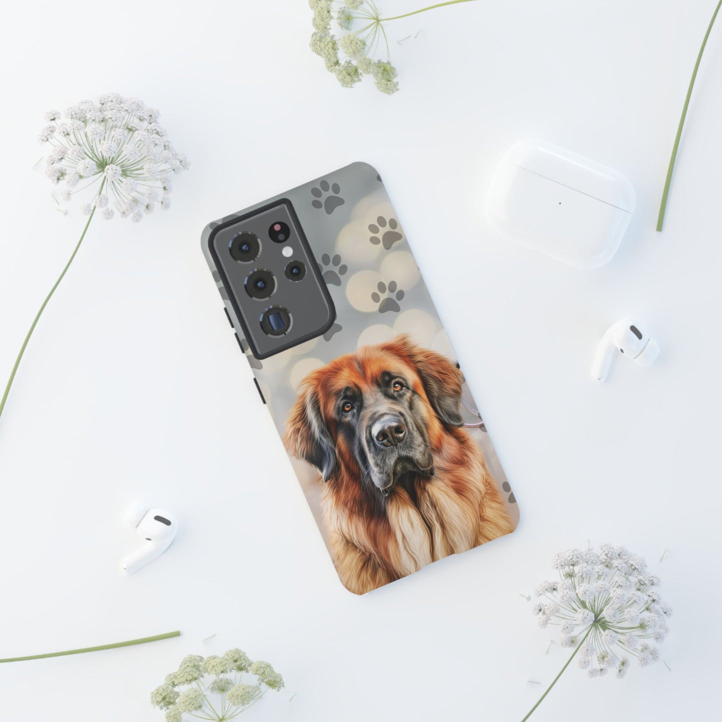 Leonberger Phone Case by Tough Cases (Apple iPhone, Samsung Galaxy, and Google Pixel)