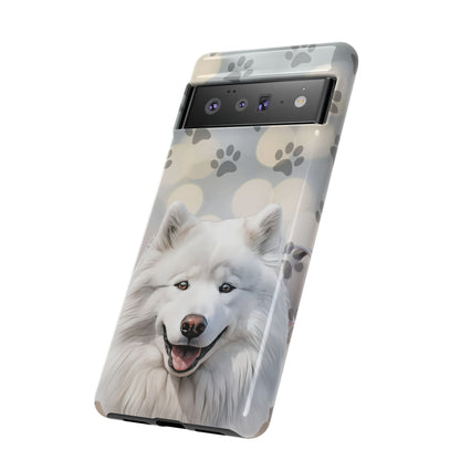 Samoyed Phone Case by Tough Cases (Apple iPhone, Samsung Galaxy, and Google Pixel)