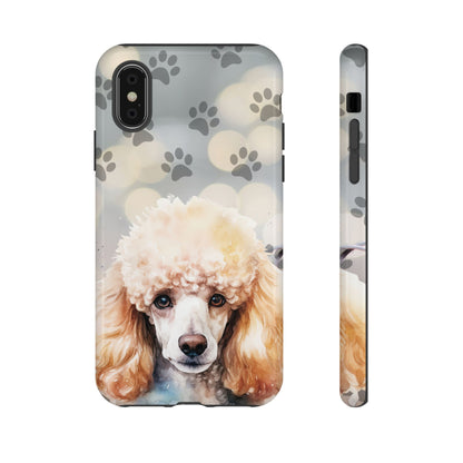 Poodle Phone Case by Tough Cases (Apple iPhone, Samsung Galaxy, and Google Pixel )