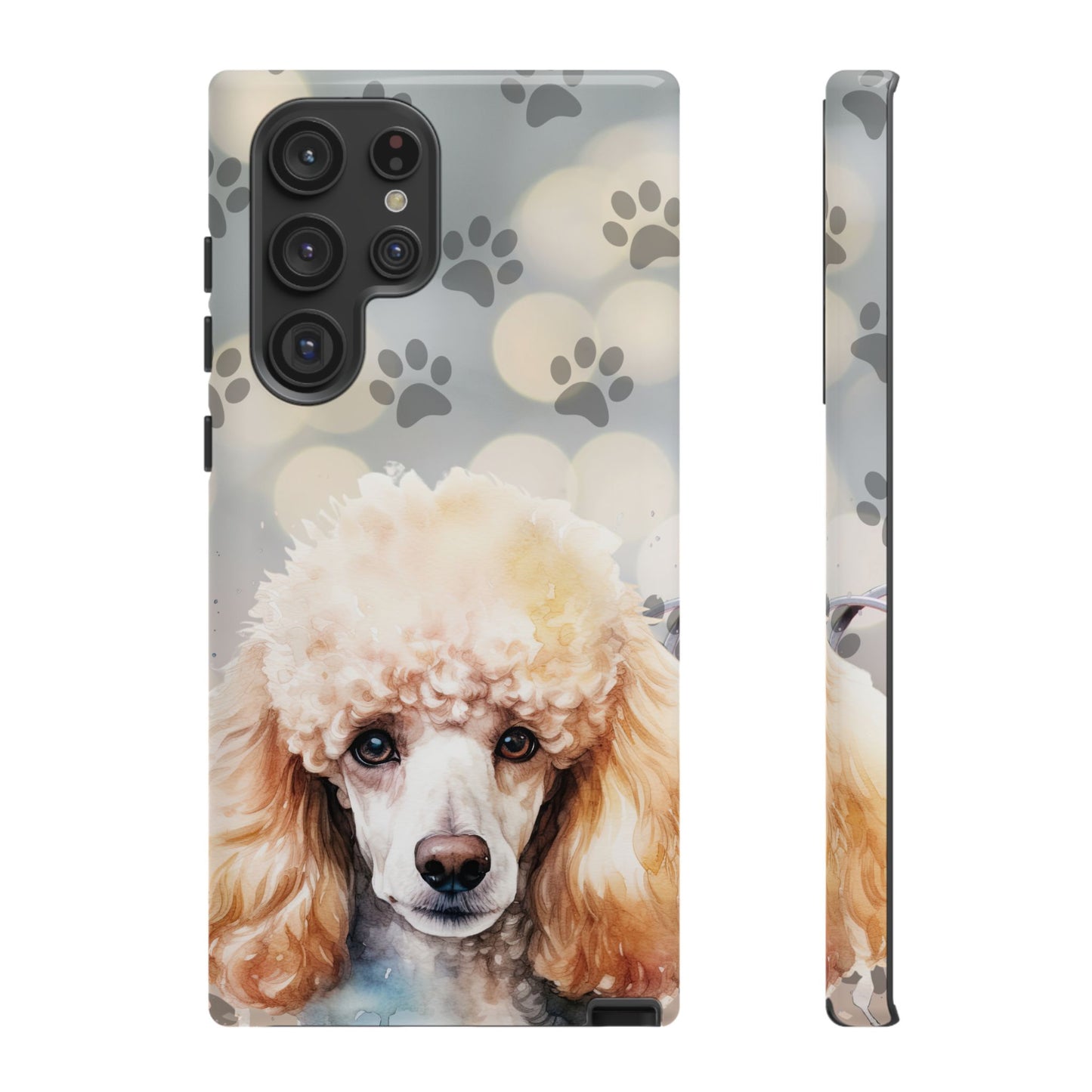Poodle Phone Case by Tough Cases (Apple iPhone, Samsung Galaxy, and Google Pixel )
