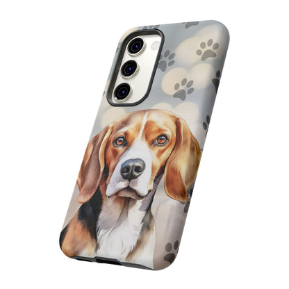 Beagle Phone Case by Tough Cases (Apple iPhone, Samsung Galaxy, and Google Pixel) Beagle