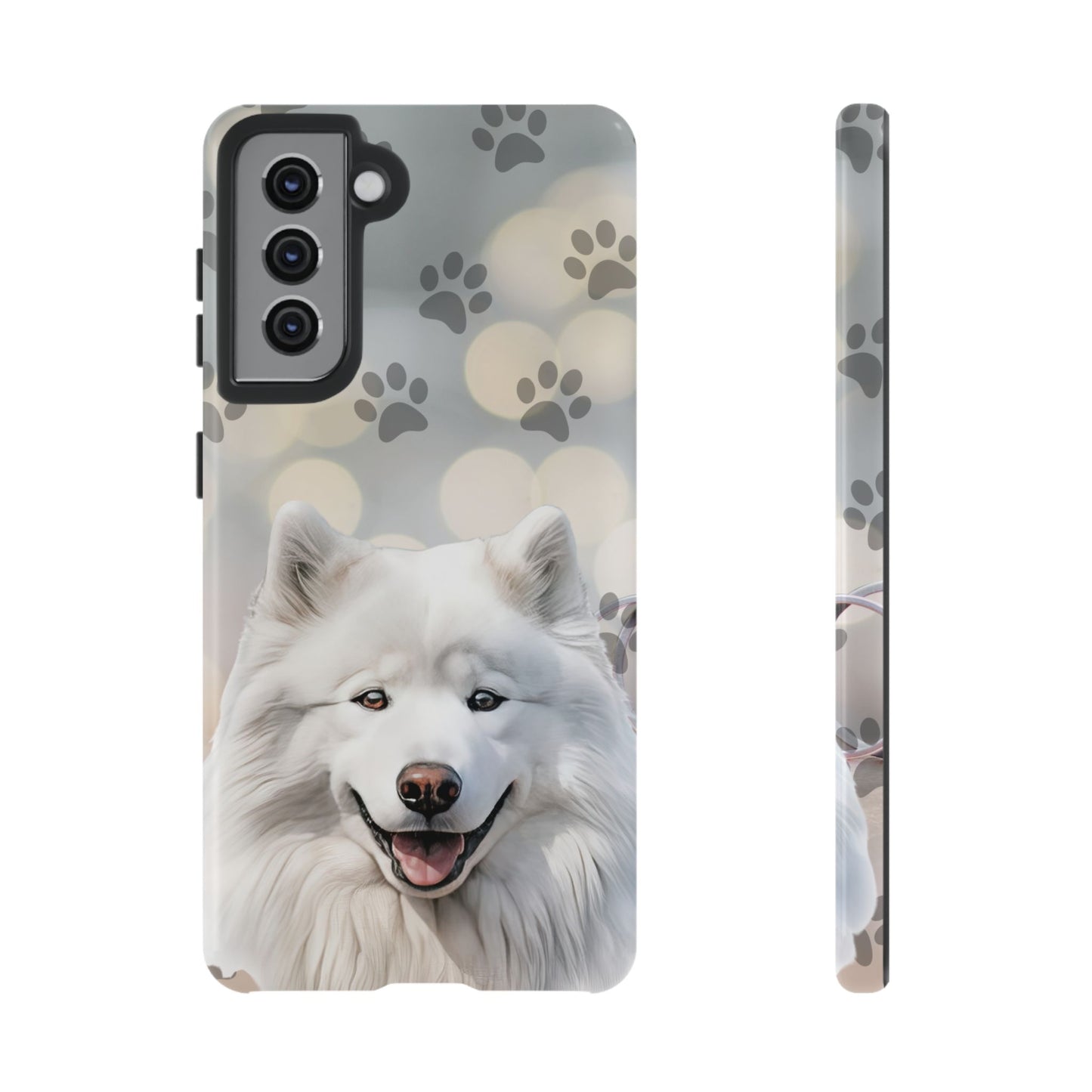 Samoyed Phone Case by Tough Cases (Apple iPhone, Samsung Galaxy, and Google Pixel)