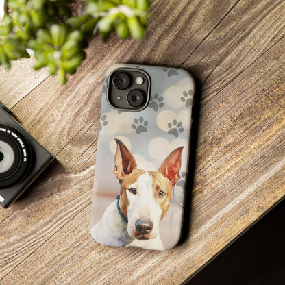 Bull Terrier Phone Case by Tough Cases (Apple iPhone, Samsung Galaxy, and Google Pixel)