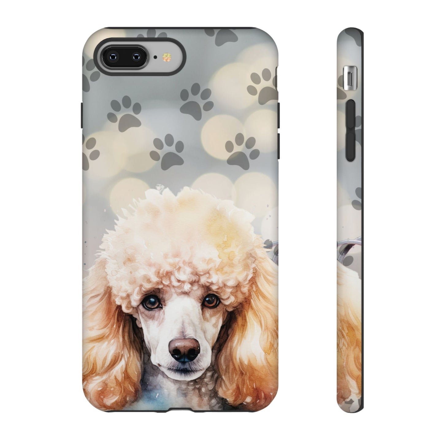 Poodle Phone Case by Tough Cases (Apple iPhone, Samsung Galaxy, and Google Pixel )