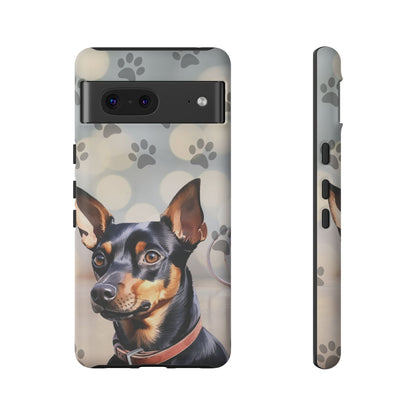 Miniature Pinscher by Tough Cases (Apple iPhone, Samsung Galaxy, and Google Pixel)