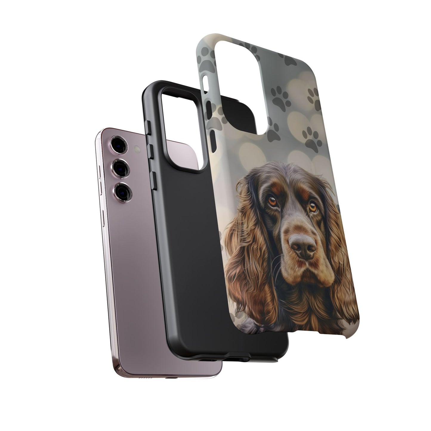 English Cocker Spaniel Phone Case by Tough Cases (Apple iPhone, Samsung Galaxy, and Google Pixel)