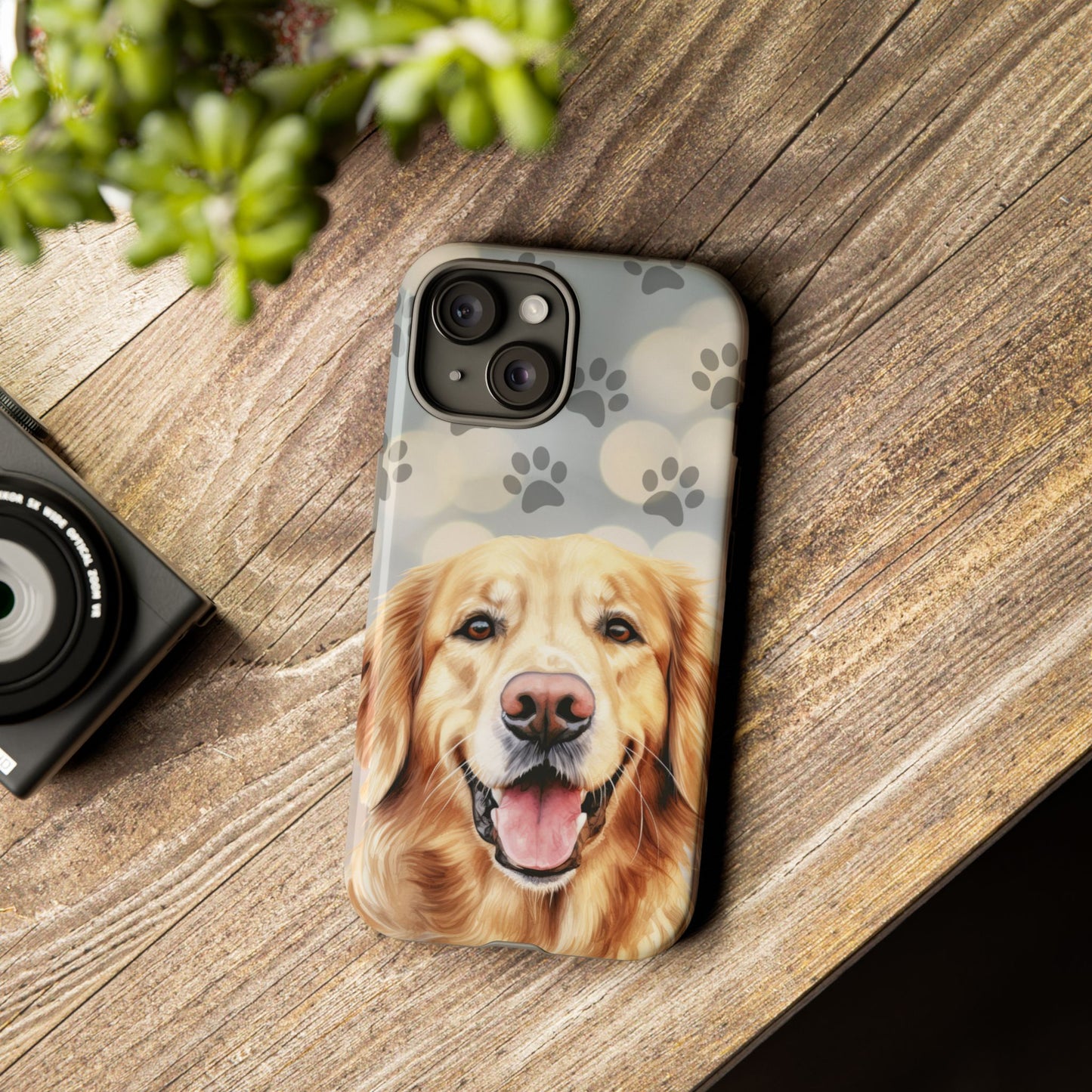Golden Retriever Phone Case by Tough Cases (Apple iPhone, Samsung Galaxy, and Google Pixel)