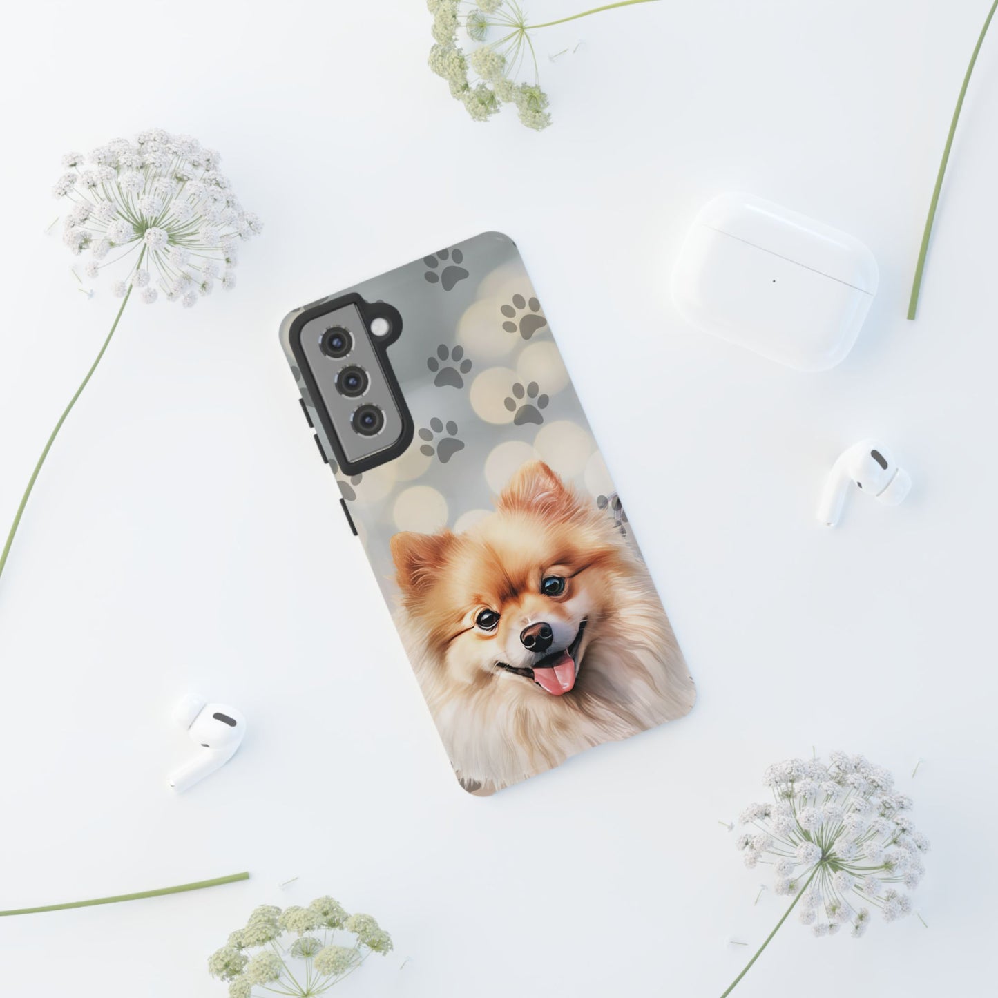 Pomeranian by Tough Cases (Apple iPhone, Samsung Galaxy, and Google Pixel)