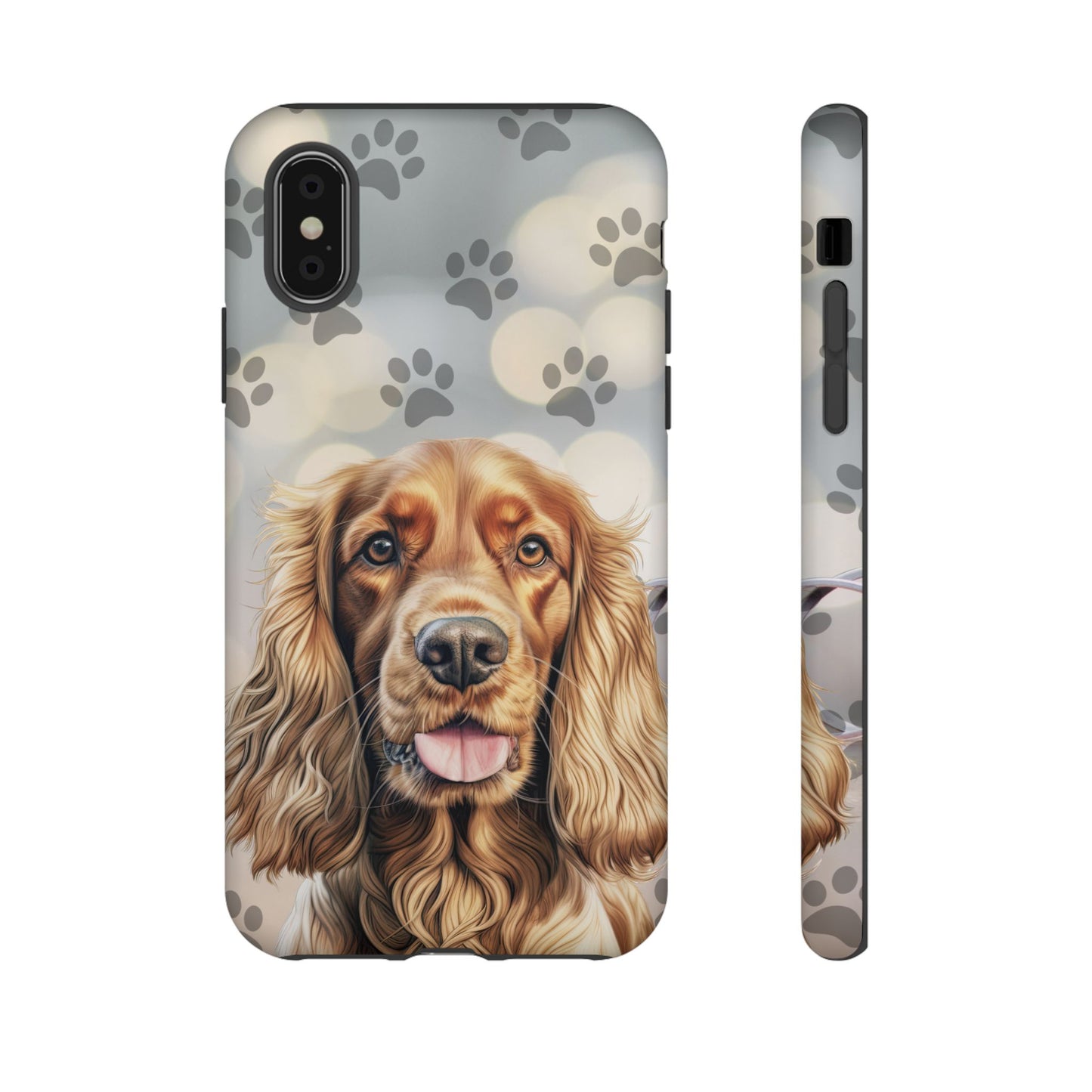 Cocker Spaniel Phone Case by Tough Cases (Apple iPhone, Samsung Galaxy, and Google Pixel)