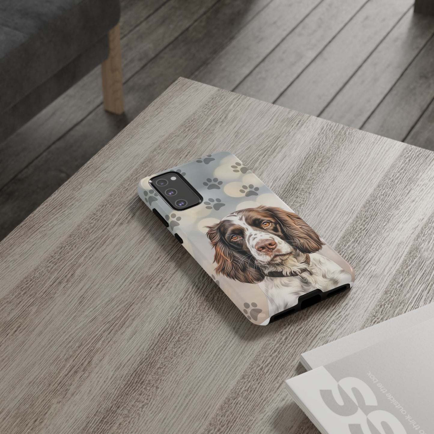 English Springer Spaniel Phone Case by Tough Cases (Apple iPhone, Samsung Galaxy, and Google Pixel)