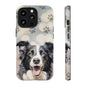 Border Collie Phone Case by Tough Cases (Apple iPhone, Samsung Galaxy, and Google Pixel)