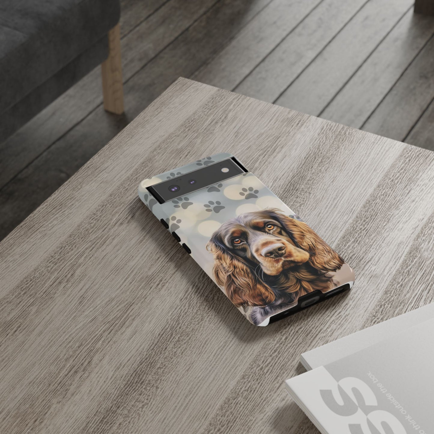 English Cocker Spaniel Phone Case by Tough Cases (Apple iPhone, Samsung Galaxy, and Google Pixel)