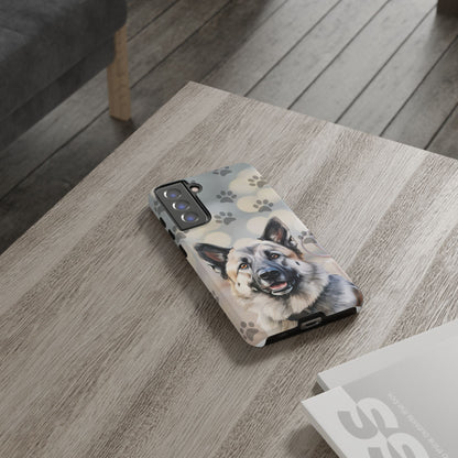 Norwegian Elkhound by Tough Cases (Apple iPhone, Samsung Galaxy, and Google Pixel)