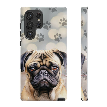 Pug Phone Case by Tough Cases (Apple iPhone, Samsung Galaxy, and Google Pixel)