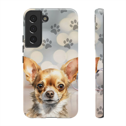 Chihuahua phone case by Tough Cases (Apple iPhone, Samsung Galaxy, and Google Pixel)