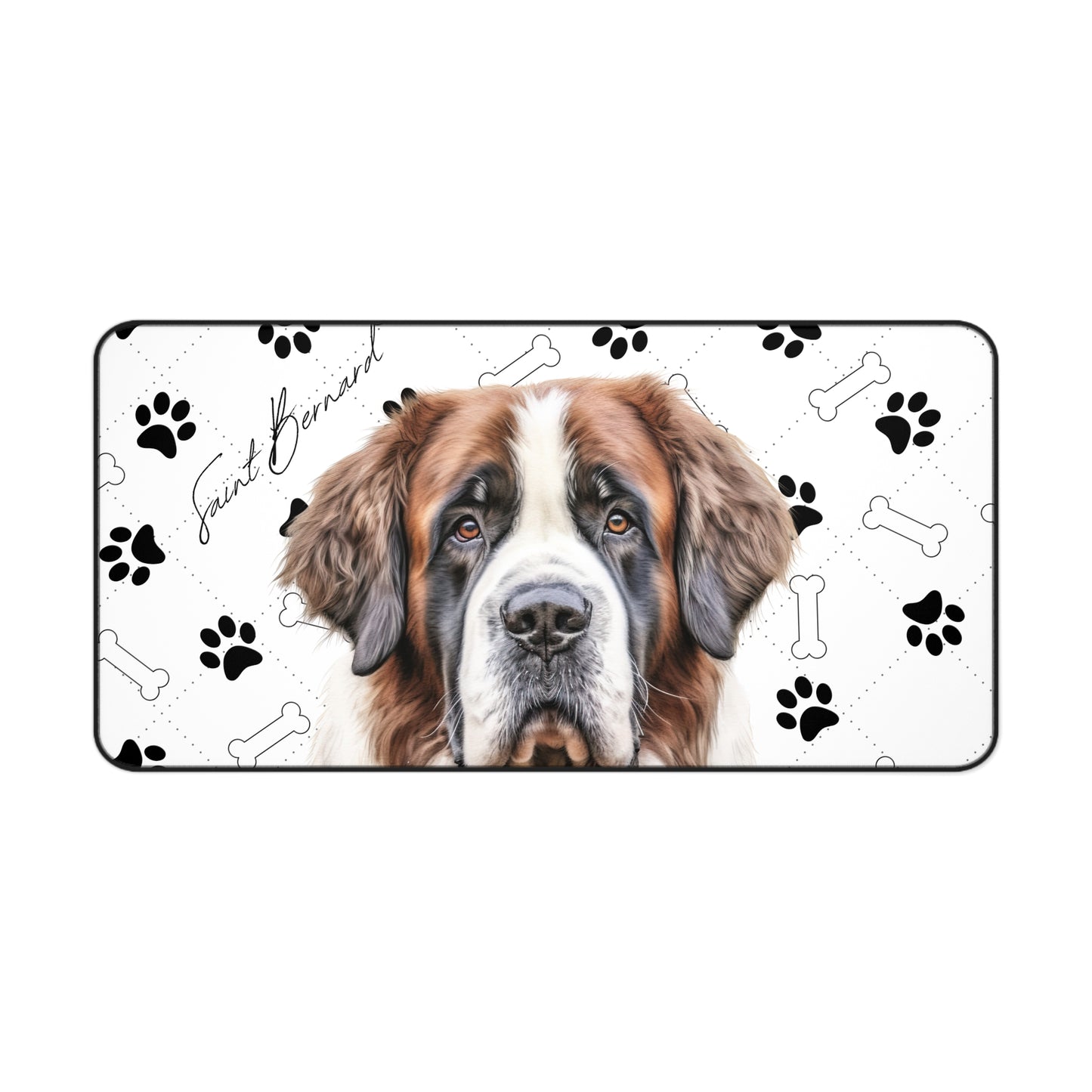 Saint Bernard Desk Mat