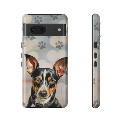 Rat Terrier by Tough Cases a (Apple iPhone, Samsung Galaxy, and Google Pixel)