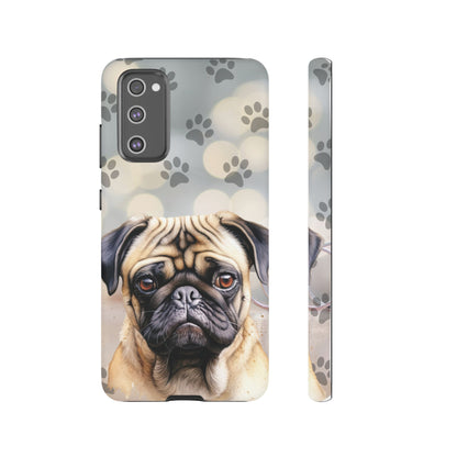 Pug Phone Case by Tough Cases (Apple iPhone, Samsung Galaxy, and Google Pixel)