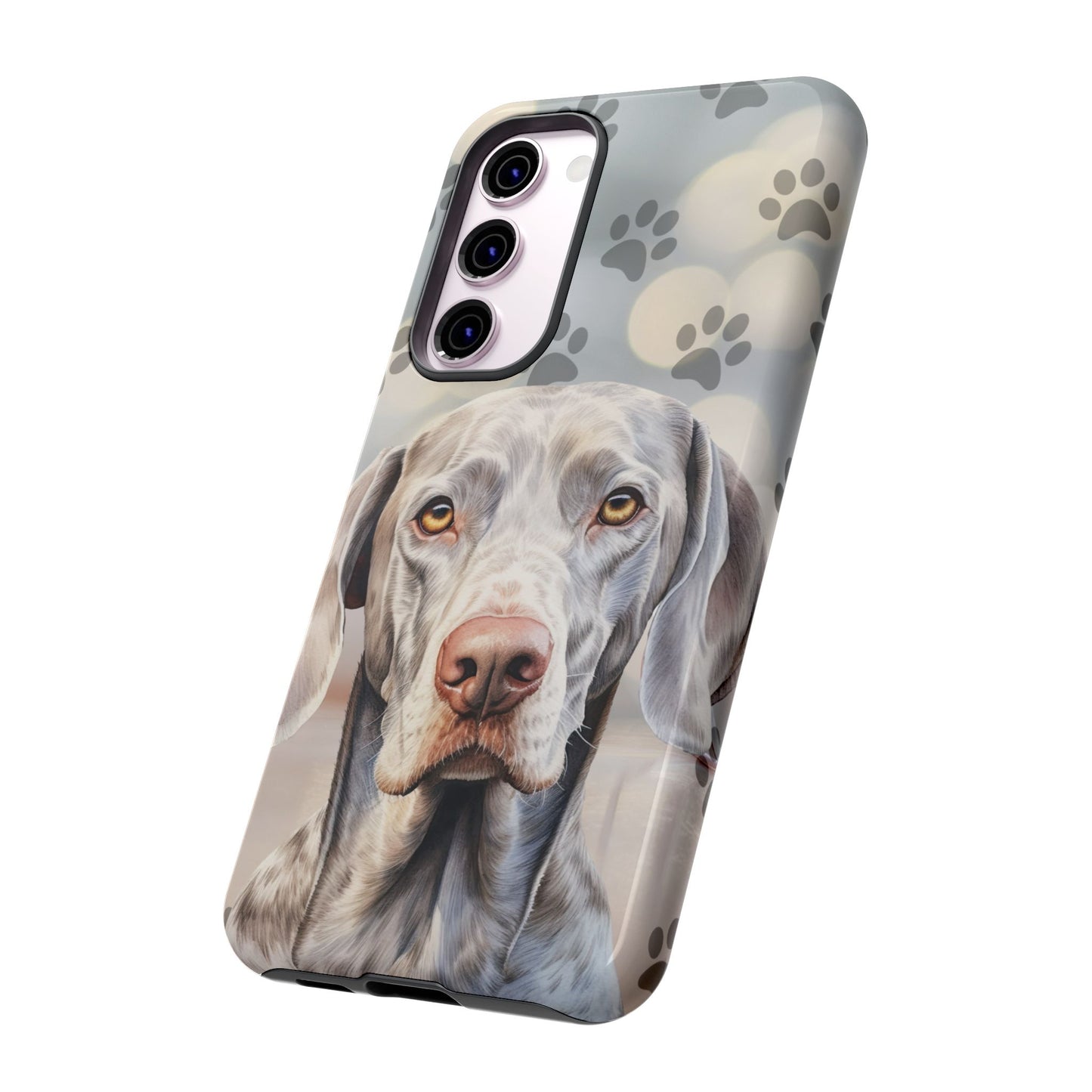 Weimaraner Phone Case by Tough Cases (Apple iPhone, Samsung Galaxy, and Google Pixel)