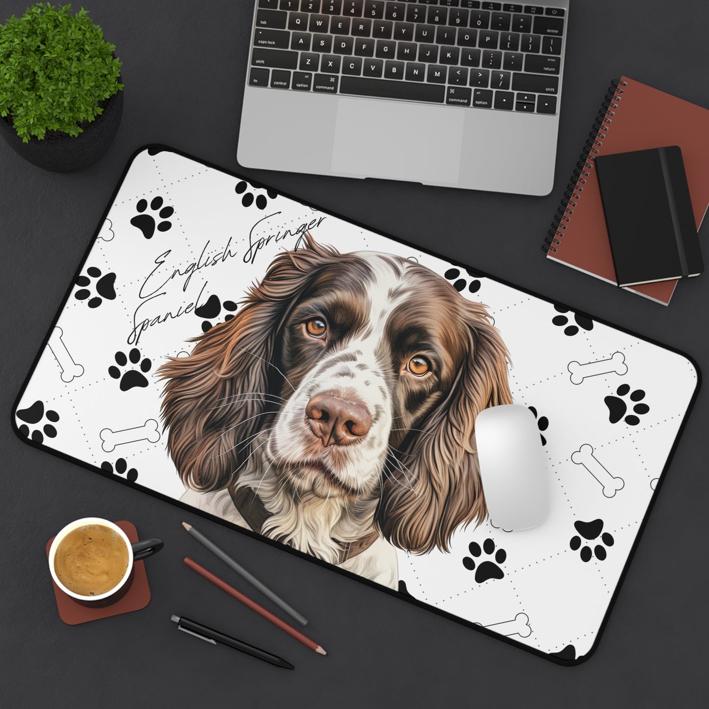 English Springer Spaniel Desk Mat