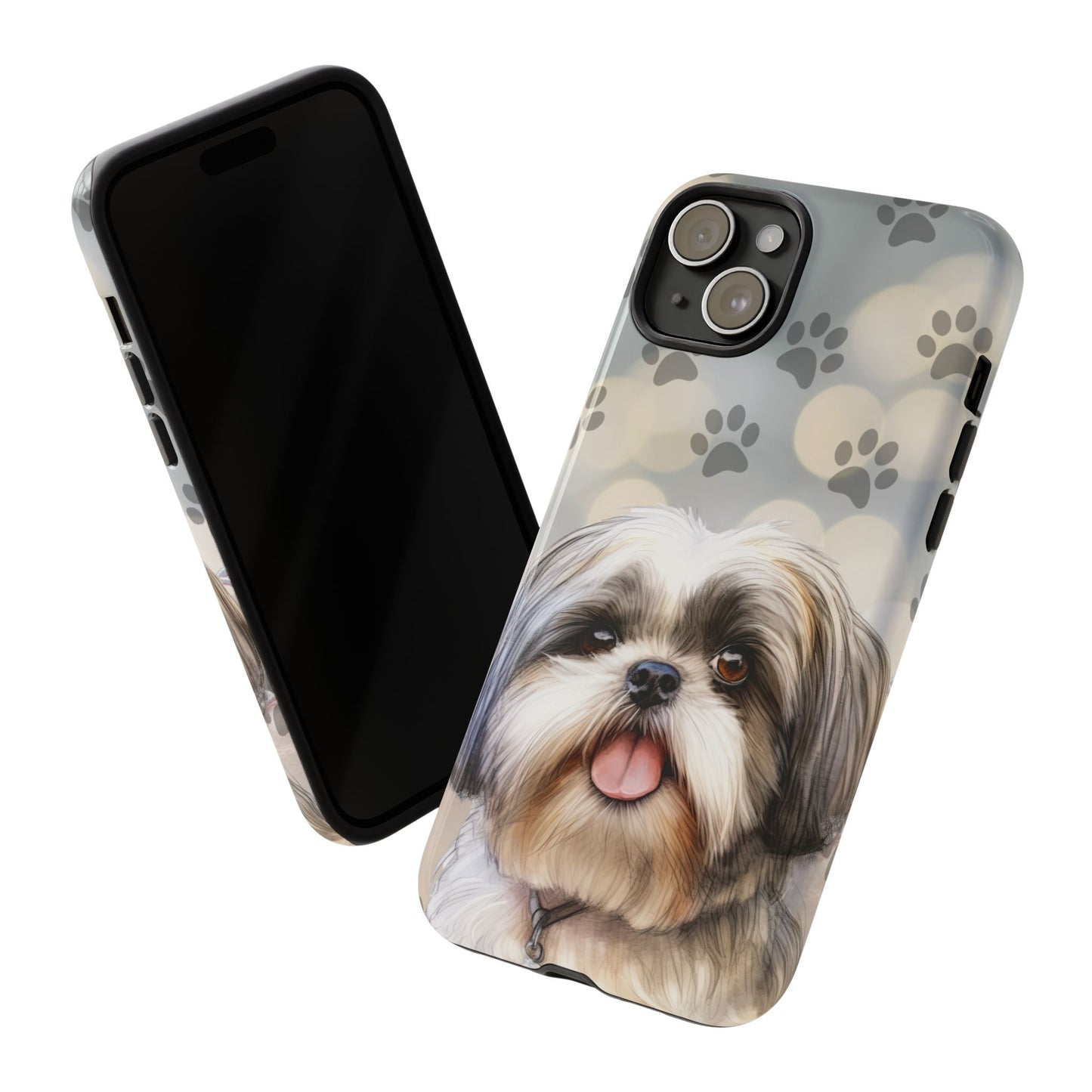 Shih Tzu iPhone 15 Case by Tough Cases (iPhone 15, Pro, Plus and Pro Max)