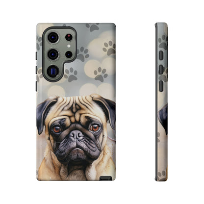 Pug Phone Case by Tough Cases (Apple iPhone, Samsung Galaxy, and Google Pixel)