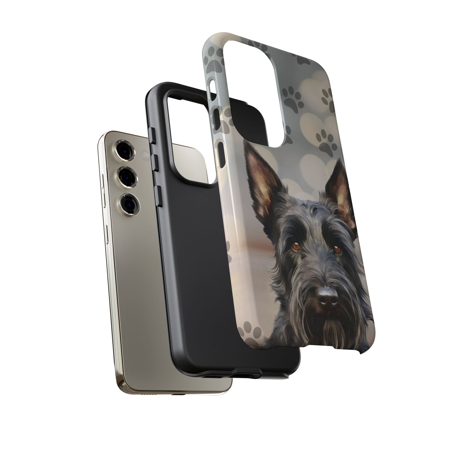 Scottish Terrier by Tough Cases (Apple iPhone, Samsung Galaxy, and Google Pixel)