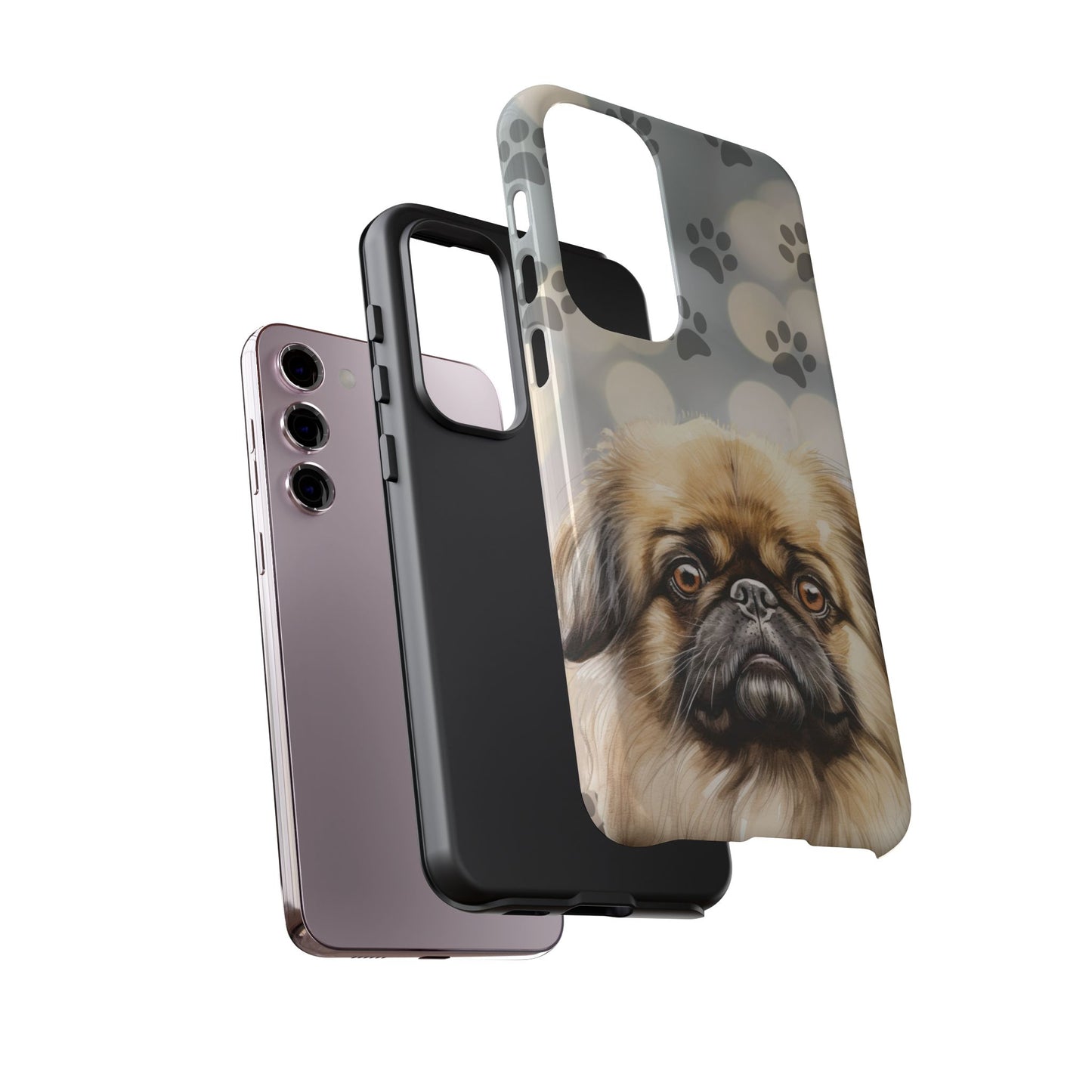 Pekingese by Tough Cases (Apple iPhone, Samsung Galaxy, and Google Pixel devices)