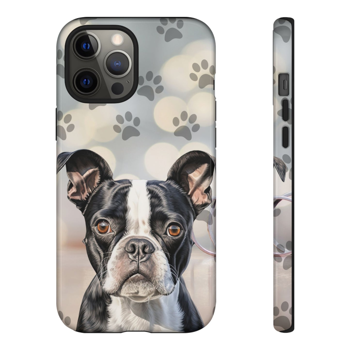 Boston Terrier Phone Case by Tough Cases (Apple iphone, Samsung galaxy, Google Pixel) Boston Terrier