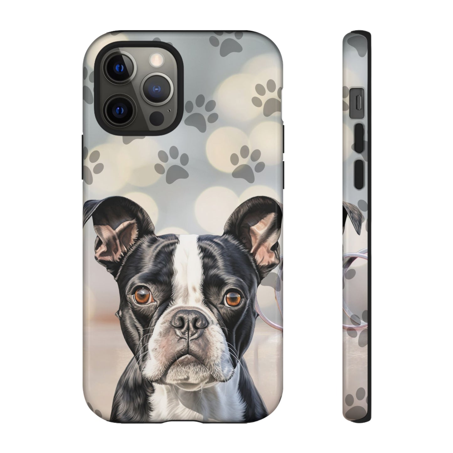 Boston Terrier Phone Case by Tough Cases (Apple iphone, Samsung galaxy, Google Pixel) Boston Terrier