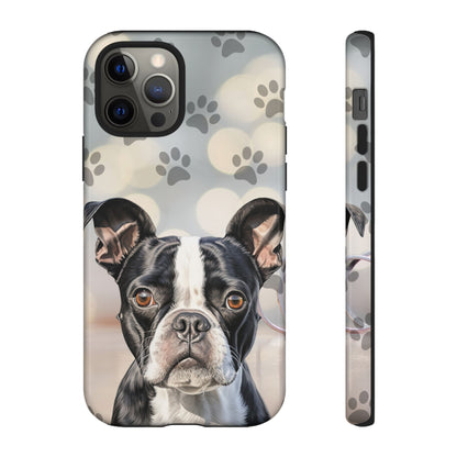 Boston Terrier Phone Case by Tough Cases (Apple iphone, Samsung galaxy, Google Pixel) Boston Terrier