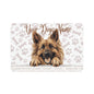 Belgian Tervuren Custom Pet Food Mat with Dog's Name, Personalized Dog Bowl Mat, Waterproof Pet Mat, Dog Lover Gift, Home Decor
